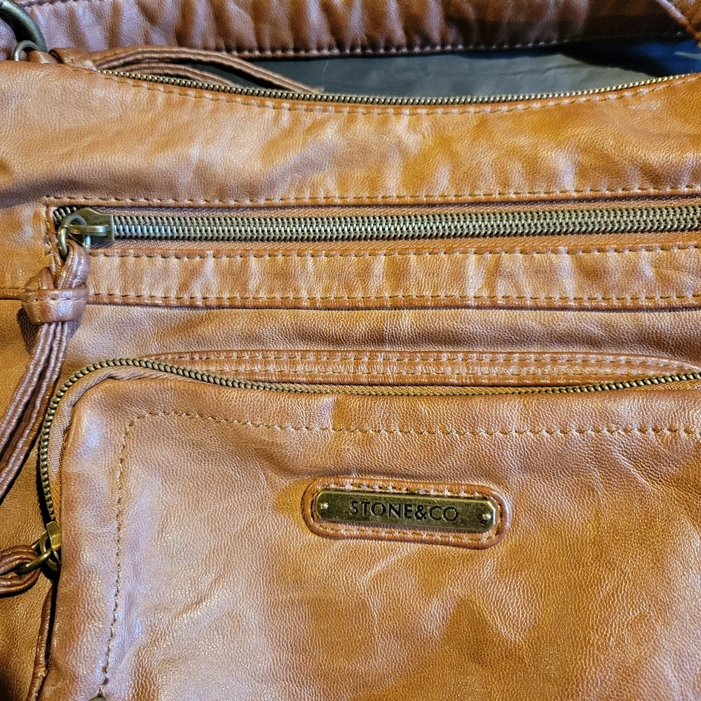 Stone & Co. Brown Hobo Bag, Like New